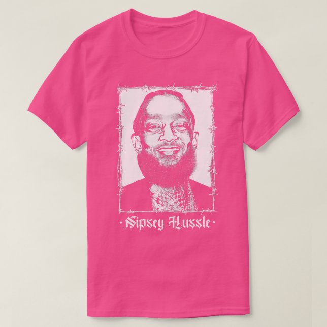 Nipsey Hussle Retro Design T-Shirt (Design Front)
