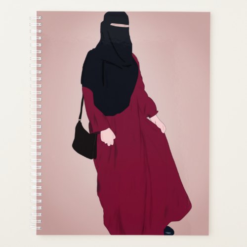 Niqab _ Muslimah _ Hijab Hand drawn _ Hijab Girl Planner