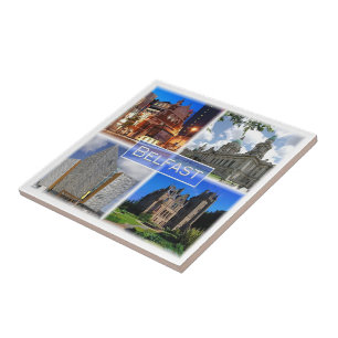 NIR003 BELFAST, Northern Ireland, Ceramic Tile