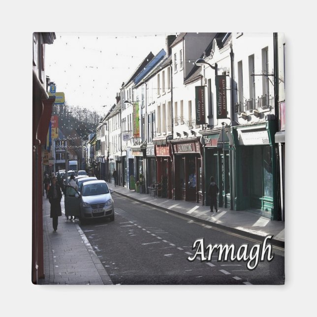 NIR018 ARMAGH, Northern Ireland, Fridge Magnet (Front)