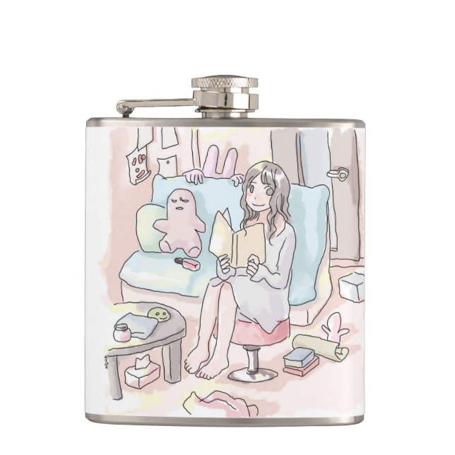 Nirakujiku Flask (Front)