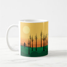 Nirrin Sunset Forest Mug