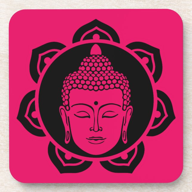 Nirvana Buddhist Beverage Coaster (Front)