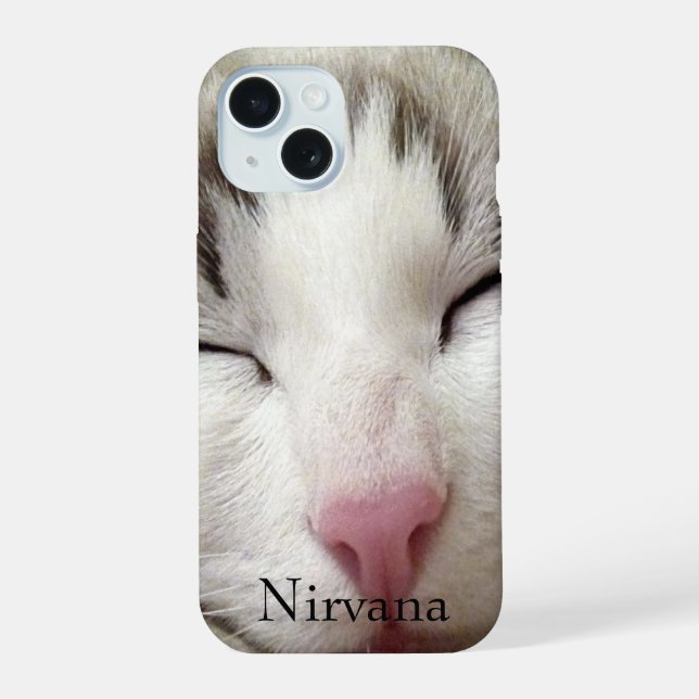 Nirvana Cat Iphone Case (Back)