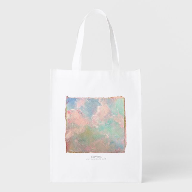 Nirvana Reusable Grocery Bag (Front)