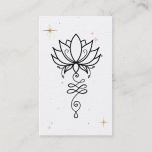 *~* Nirvana Sacred Geometry Lotus Cosmic Business Business Card
