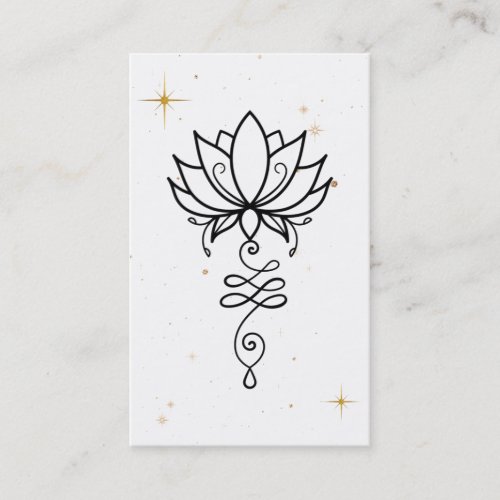  Nirvana Sacred Geometry Lotus Cosmic  Business Business Card