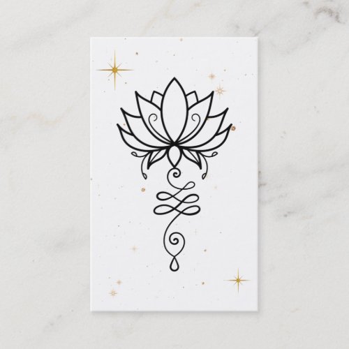 *~* Nirvana Sacred Geometry Lotus Cosmic  Business Business Card