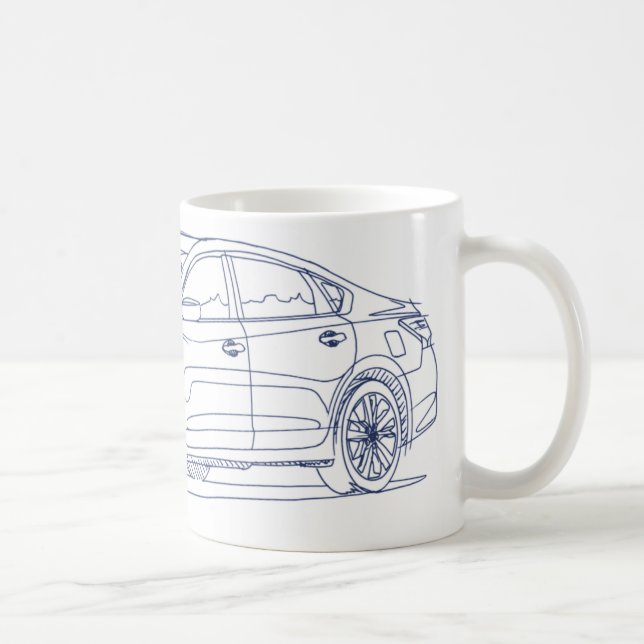 Nis Altima SR 2016 Coffee Mug (Right)