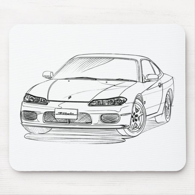 Nis Silvia S15 1999 Mouse Pad (Front)