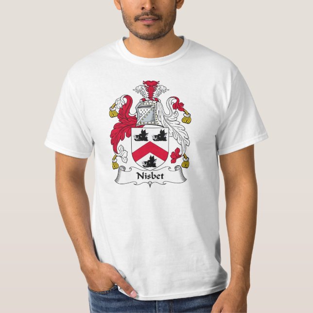 Nisbet Family Crest T-Shirt (Front)