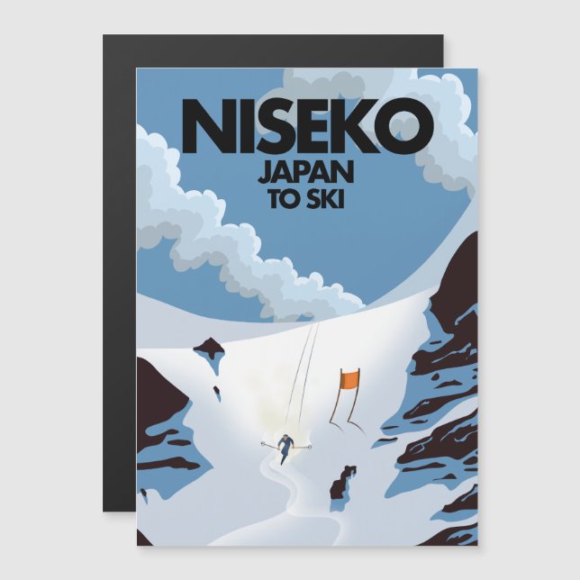 Niseko Japan ski print (Front/Back)