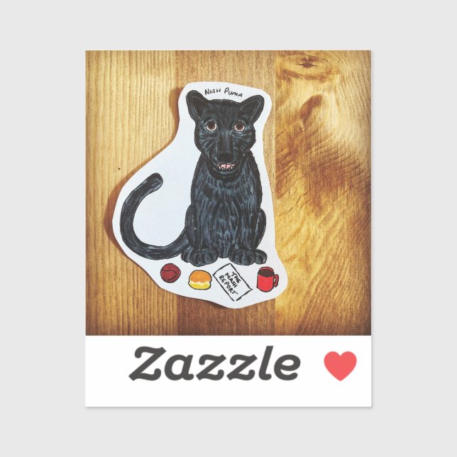 Nish Puma Sticker (Sheet)