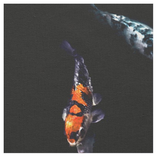 Nishikigoi Koi Coloration Fishes Fabric