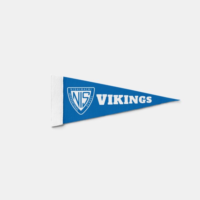 Nishimachi Vikings Pennant Flag (Front)