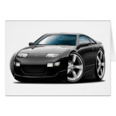 Nissan 300ZX Black Car (Front Horizontal)