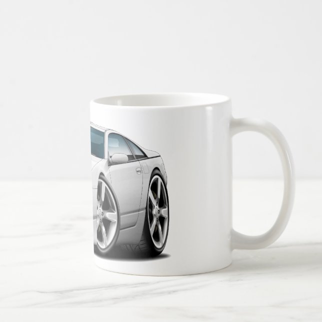 Nissan 300ZX White Car Coffee Mug (Right)