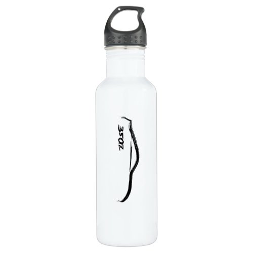 Nissan 350Z Black Silhouette Logo Water Bottle