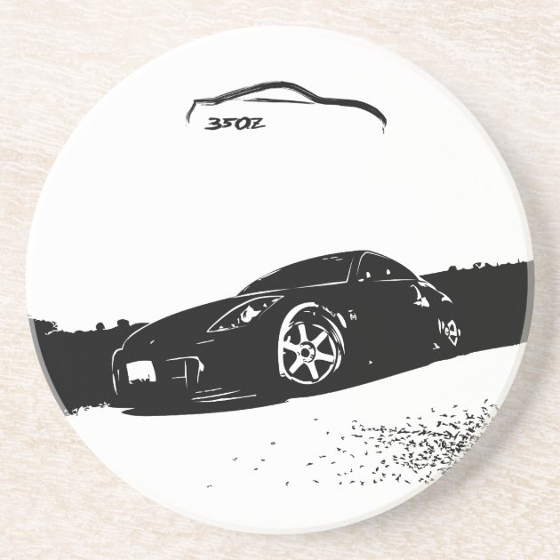 Nissan 350z Coaster Zazzle