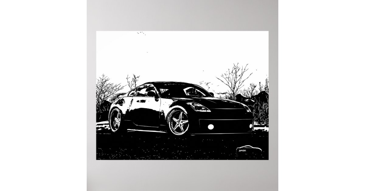 Nissan 350z Poster Zazzle