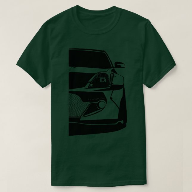 Nissan 350Z Z33 Rocket Bunny Front View T-Shirt (Design Front)