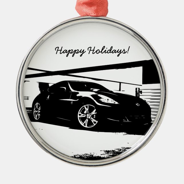 Nissan 370Z Metal Ornament (Front)