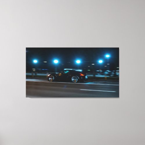 Nissan 370z Nightrunner Canvas Print
