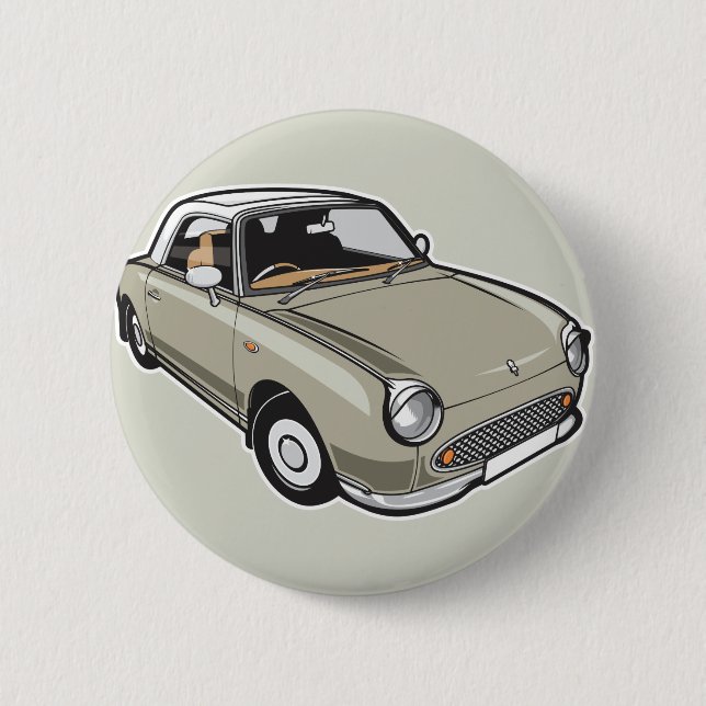 Nissan Figaro Topaz Mist Button (Front)