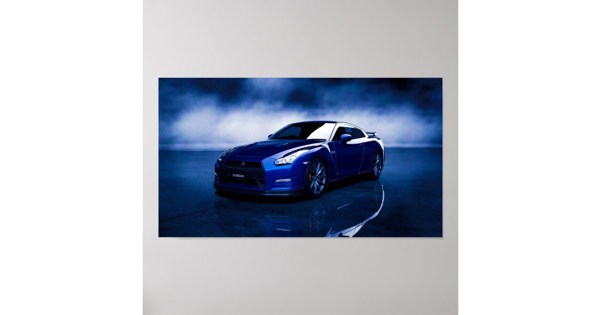 Nissan GT-R Vision Skyline Concept Poster Print