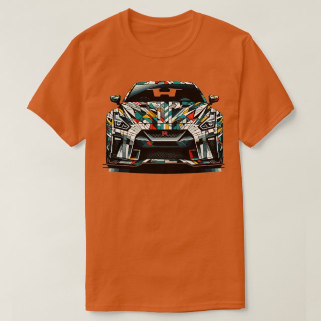 Nissan GTR 21 T-Shirt (Design Front)