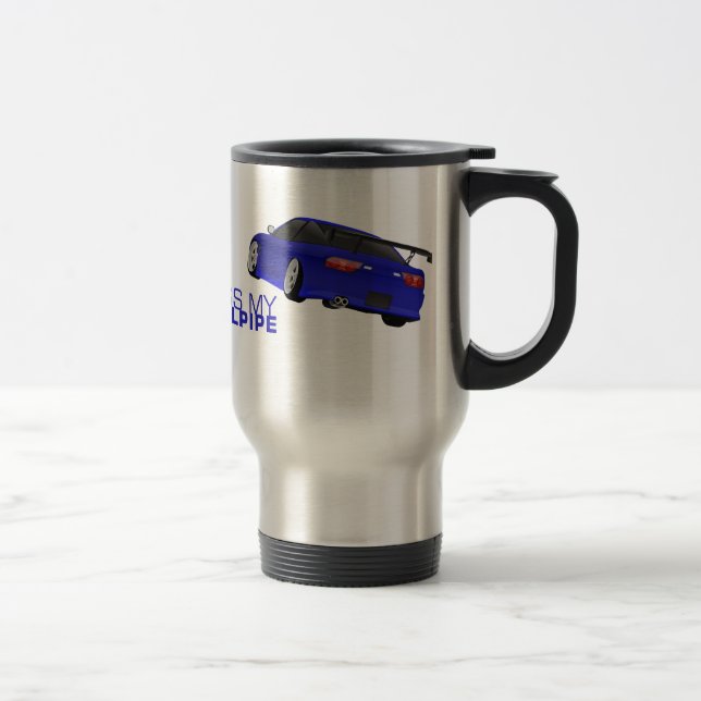 Nissan s13 (180sx/200sx/240sx) - Blue Travel Mug (Right)