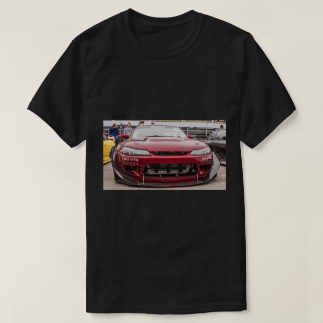 Nissan S15 Silvia - Drift Car (front)   T-Shirt (Design Front)