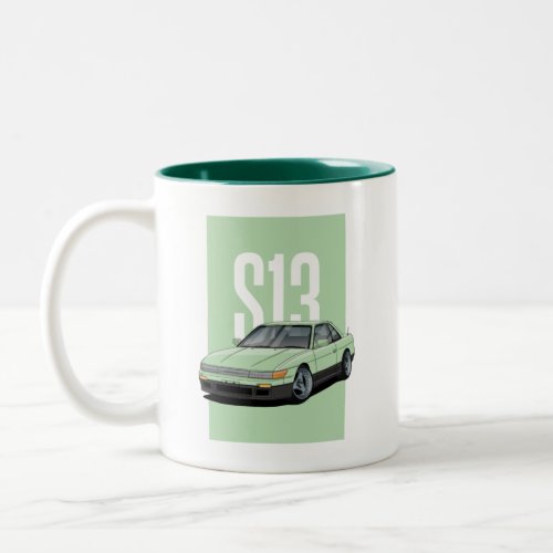 Nissan Silvia S13 Two_Tone Coffee Mug
