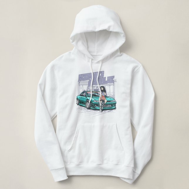 Nissan Silvia S14 Kouki Style Hoodie (Design Front)