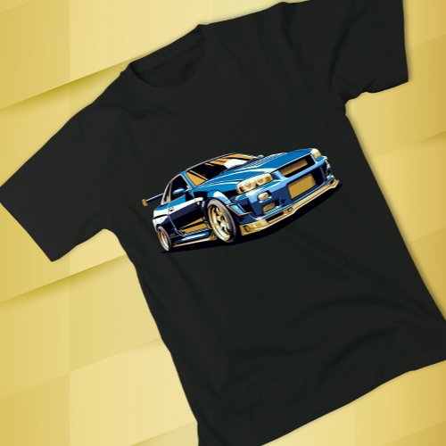 Nissan Skyline GT_R R34 Sportscar  T_Shirt