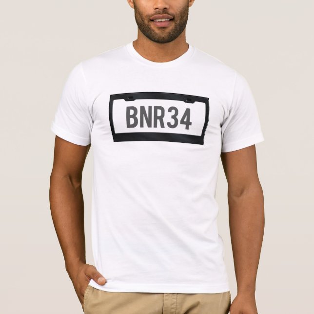 Nissan Skyline R34 BNR34 Tshirt (Front)