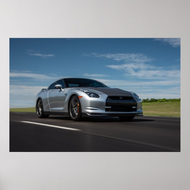 Nissan Skyline R35 GT-R Poster (Front)