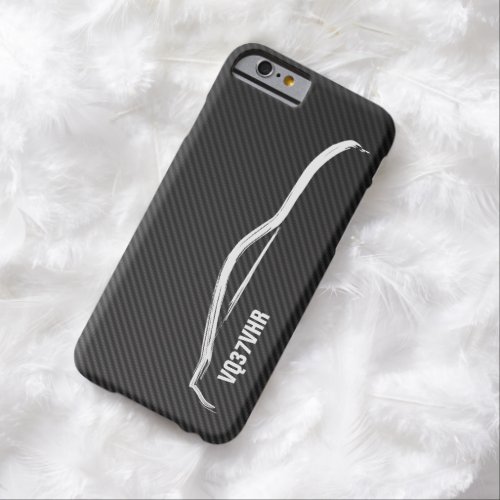 Nissan VQ37VHR 370z w Faux Carbon Fiber Barely There iPhone 6 Case