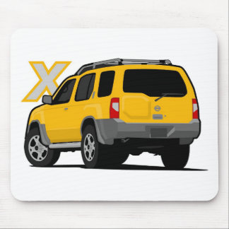 Nissan Xterra Yellow Mouse Pad