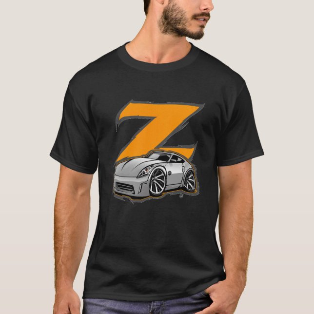 Nissan Z CarToon Classic   T-Shirt (Front)