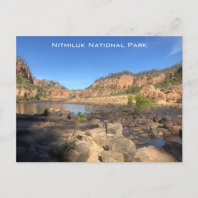 nitmiluk katherine gorge postcard (Front)