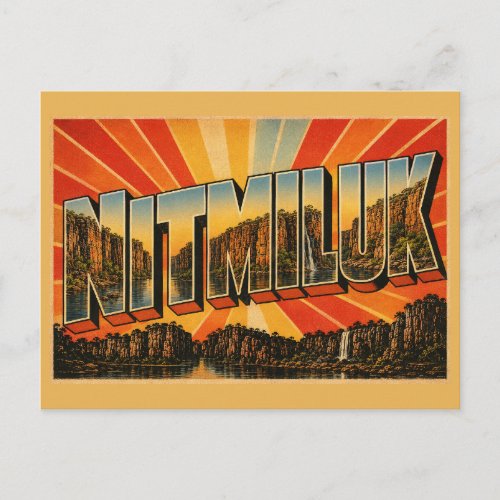 Nitmiluk National Park NT Australia Gorge Country Postcard