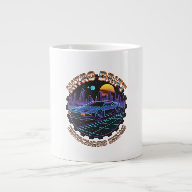 Nitro Drift Giant Coffee Mug (Front)
