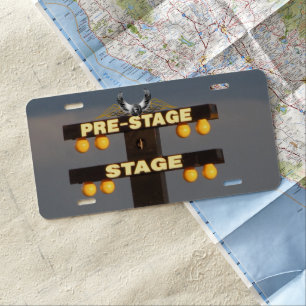 NITRO MILITIA aluminium licence plate