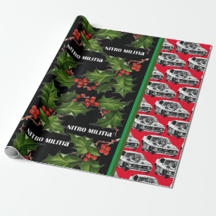 NITRO MILITIA Christmas wrapping paper #2
