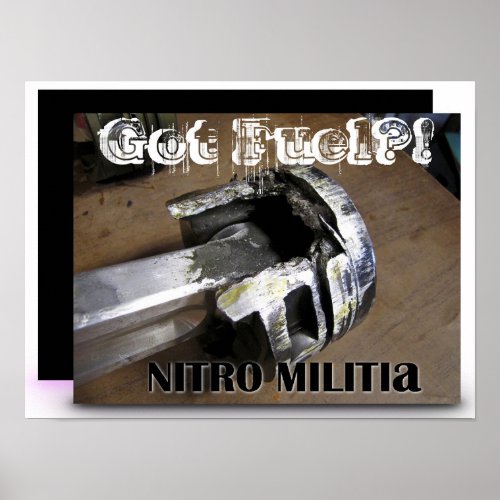 NITRO MILITIA matte poster 11