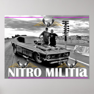 NITRO MILITIA matte poster #9