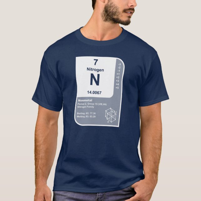 Nitrogen (N) T-Shirt (Front)