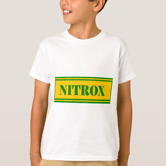 NITROX DIVING LOGO TSHIRT, NITRO SCUBA DIVER T-Shirt (Front)