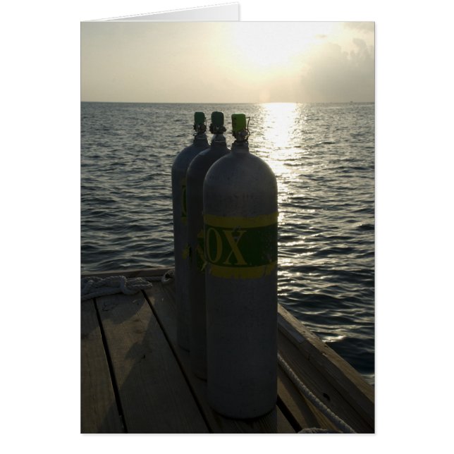 Nitrox Scuba Tanks Cards (Front)